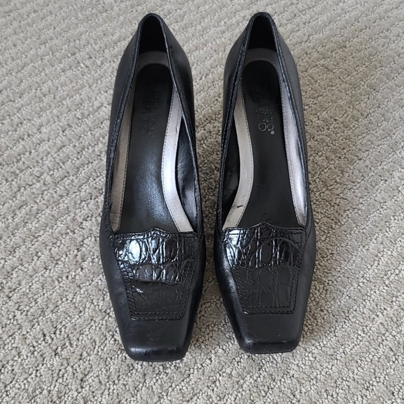 Franco Sarto womens leather heals - Picture 1 of 7